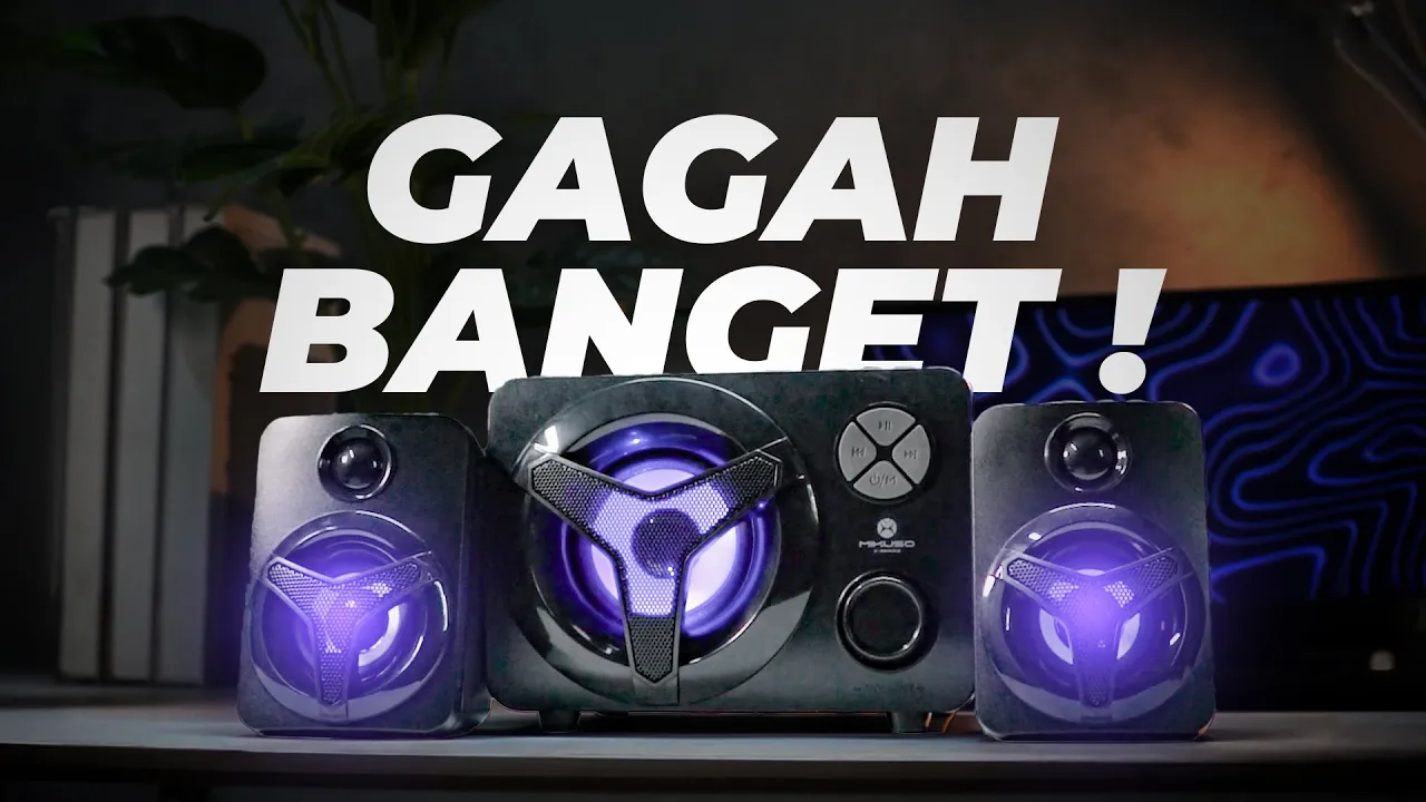 MIKUSO-X SERIES XS-F10 Bluetooth Speaker with Subwoofer: Speaker Bluetooth dengan Bass Mantap dan Desain Futuristik